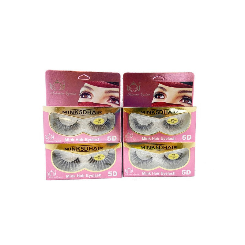 PESTAÑA 5D CAJA C/10