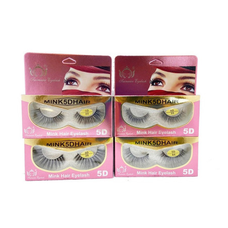 PESTAÑA 5D CAJA C/10