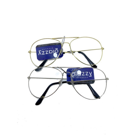 LENTE AVIADOR SIN AUMENTOCAJA C/24