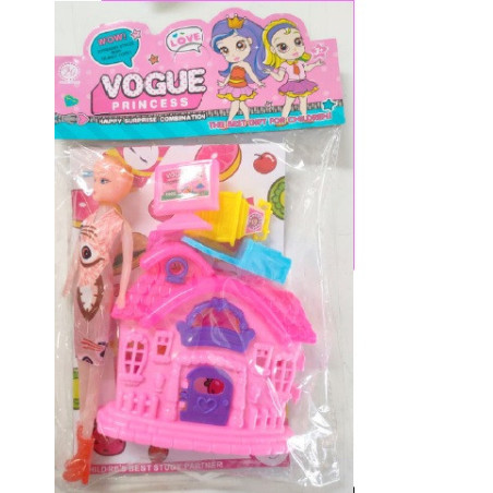 MUÑECA CON ACCESORIOS